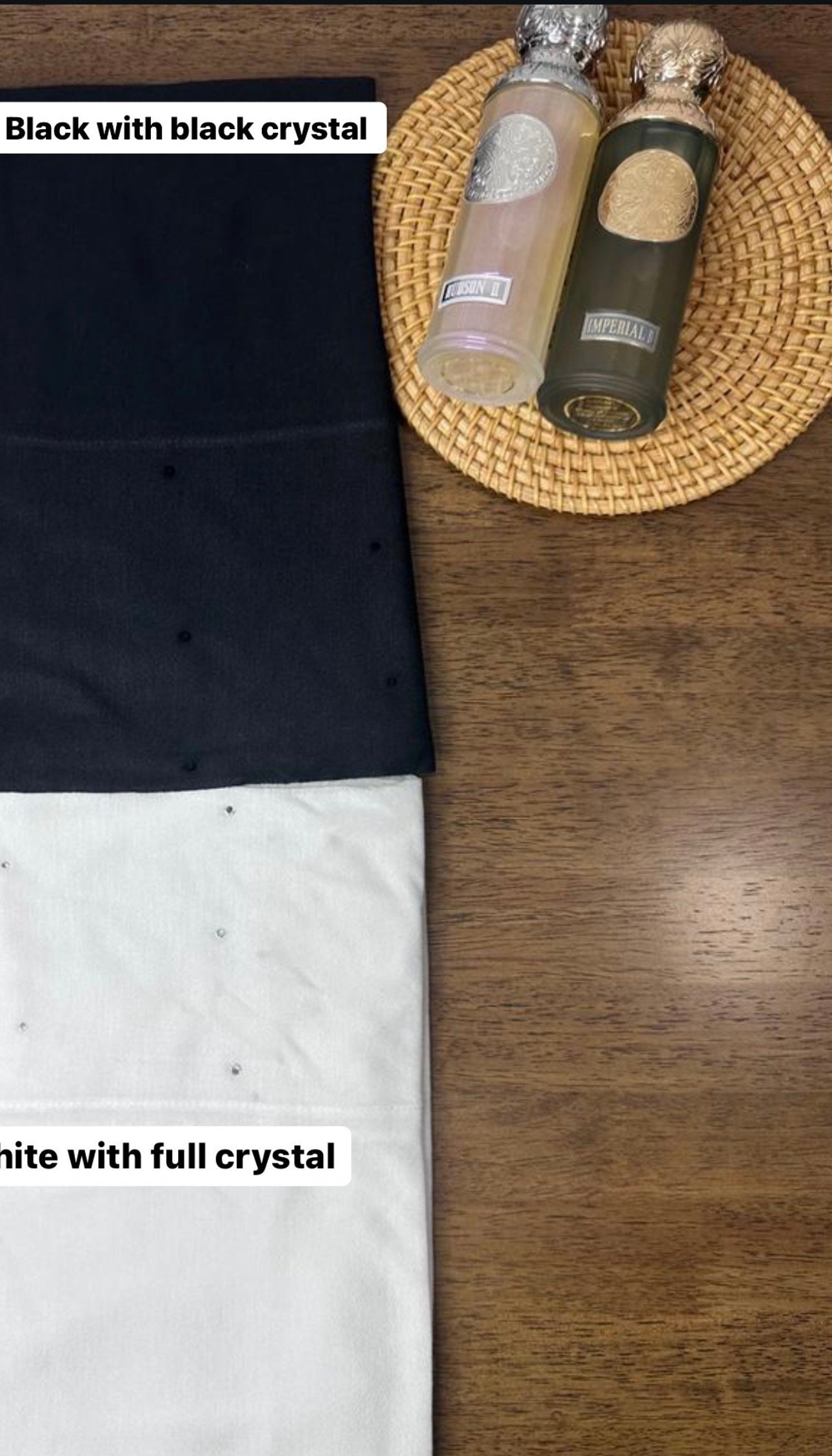 Folded Hijab with Small Crystal (Chafsa)