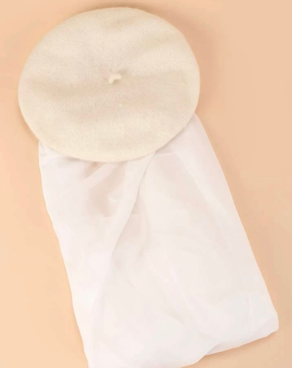 Hijab with winter hat