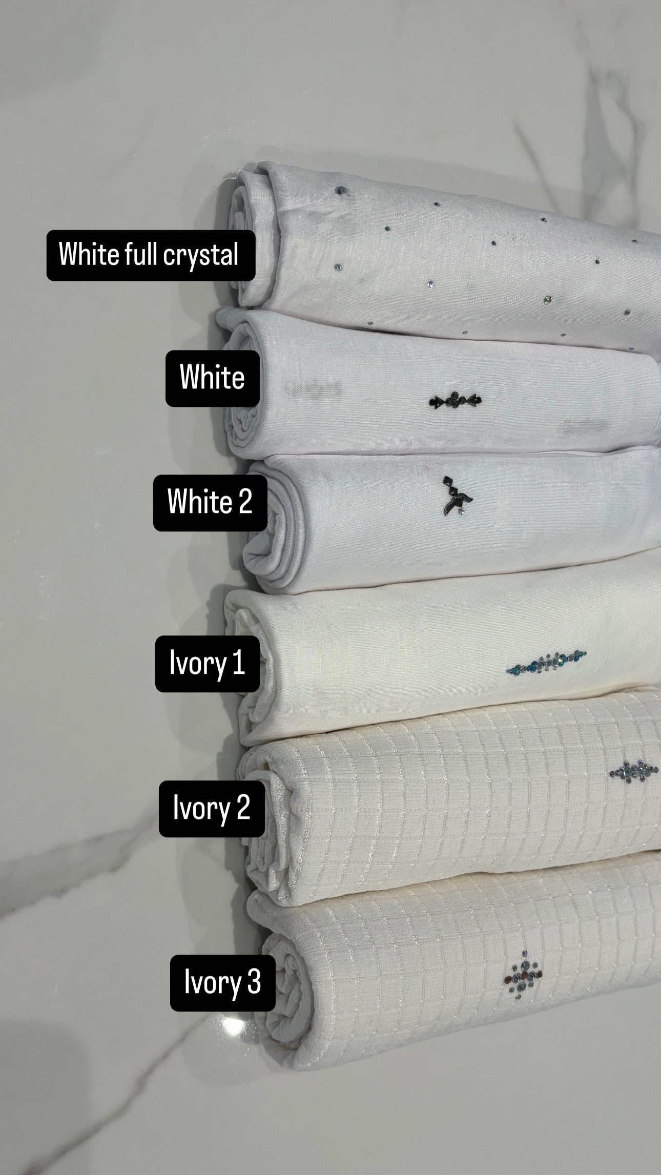 -Double stretch with crystal